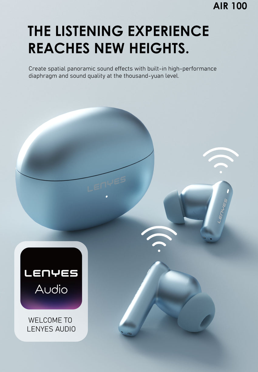 Lenyes Air 100 ANC Özellikli ENC Teknolojili Kulak İçi Bluetooth v5.3 Kulaklık