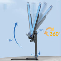 Lenyes CR136 Ayarlanabilir Katlanabilir 360 Derece Dönebilen Telefon ve Tablet Standı