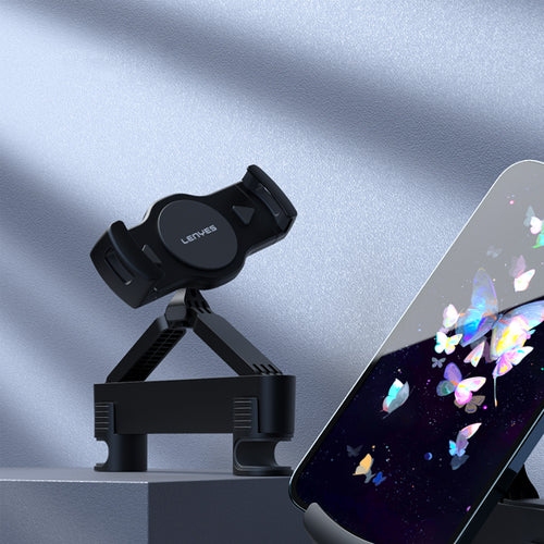Lenyes CR167 360 Derece Dönebilen Sarsıntı Engelleyici Özellikli Arka Koltuk Araç İçi Telefon Tutucu