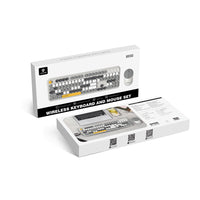 Lenyes WK103 Mekanik 2 in 1  2.4G Kablosuz Klavye ve 1600 DPI Mouse Set