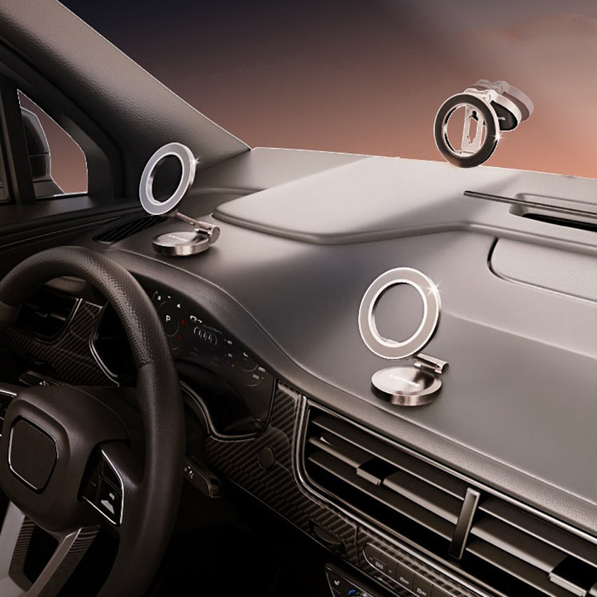 Lenyes CR137 Magnetik Magsafe 360 Derece Oynar Başlıklı Araç İçi Telefon Tutucu