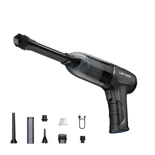 Lenyes LCV201 4in1 Elektrikli Oto Süpürgesi, 5000PA Güçlü Vakum ve 4000mAh Batarya