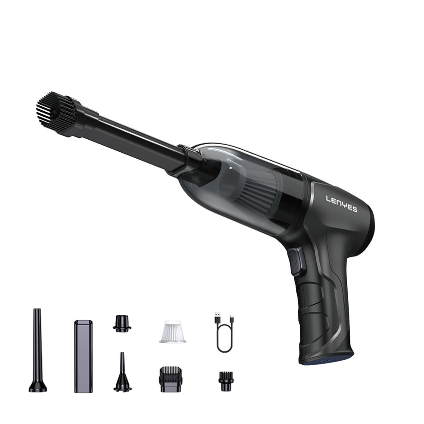 Lenyes LCV201 4in1 Elektrikli Oto Süpürgesi, 5000PA Güçlü Vakum ve 4000mAh Batarya