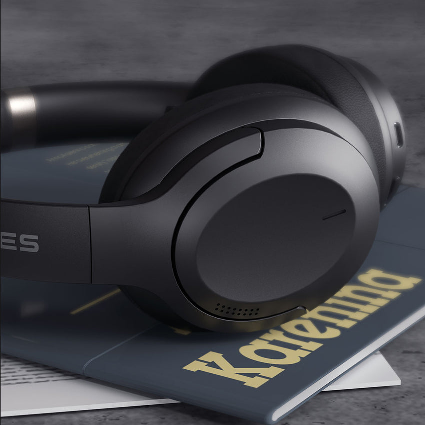 Lenyes LH26 ANC Bluetooth 5.4 Kulak Üstü Kulaklık | Katlanabilir Tasarım | Uzun Pil Ömrü