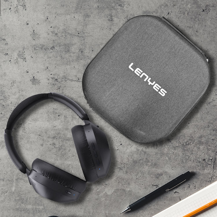 Lenyes LH28 ANC Bluetooth 5.4 Kulak Üstü Kulaklık, Çift Mikrofonlu Gürültü Engelleme, Katlanabilir ve Konforlu Tasarım