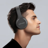 Lenyes LH85 Çift Kanal Stereo Bluetooth 5.3 Kulak Üstü Kulaklık | Yüksek Ses Kalitesi & Uzun Pil Ömrü