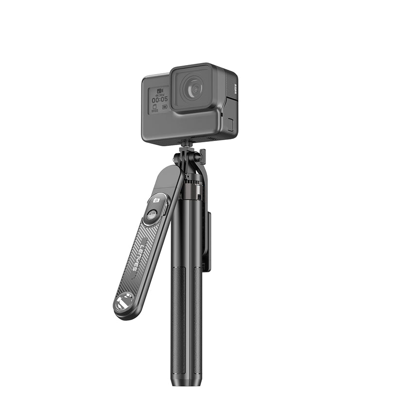 Lenyes LPH103 Çok Fonksiyonlu Sabitleyici Ayrılabilir Bluetooth Kumandalı Tripod ve Selfie Çubuğu