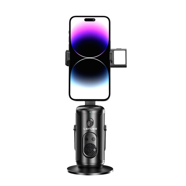 Lenyes LPH106 360 Derece Dönebilen Akıllı Yüz Tanıma Takip Özellikli Magnetik Gimbal Sabitleyici Stand