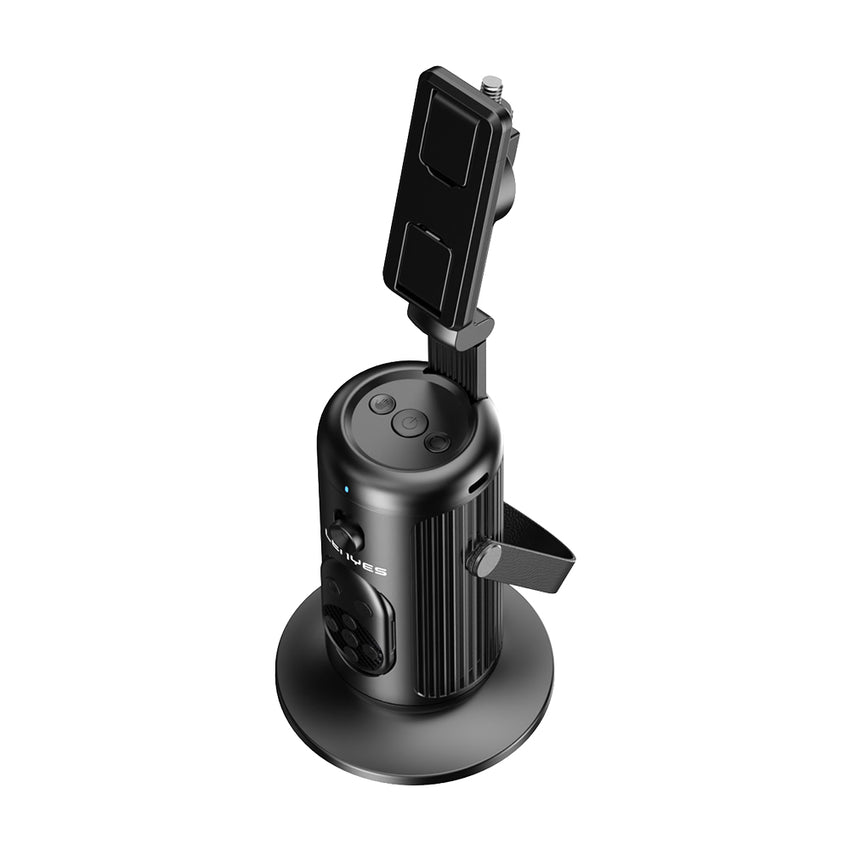 Lenyes LPH106 360 Derece Dönebilen Akıllı Yüz Tanıma Takip Özellikli Magnetik Gimbal Sabitleyici Stand