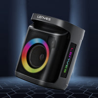 Lenyes S881 Su Geçirmez Mikrofonlu Çoklu Giriş RGB Işıklı TWS Karaoke FM Bluetooth Hoparlör v5.3 120W