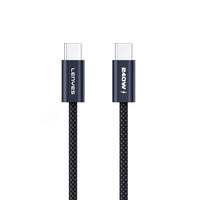 Lenyes LC522 Type-C to Type-C Hızlı Şarj Özellikli Data ve Şarj Kablosu 240W 1.2M