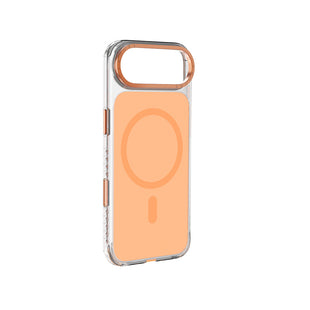 Lenyes iPhone 17 Air Kılıf | M-safe Şarj Özellikli Metal Kamera Çerçeveli Airbag Tasarımlı CK221 PC Kapak