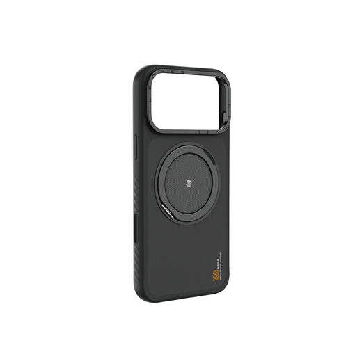 iPhone 17 Pro Max Kevlar Kılıf | M-Safe Metal Standlı Lenyes CK225