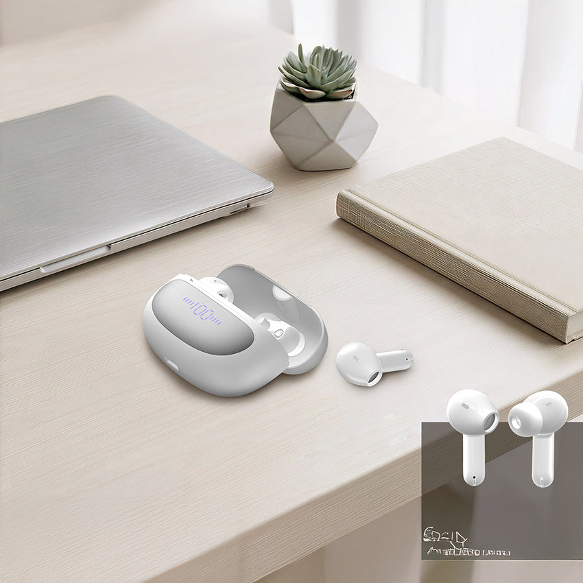 Lenyes Air 107 | Bluetooth 6.0 ANC/ENC Özellikli 360° Panoramik Ses Kablosuz Kulak İçi Kulaklık