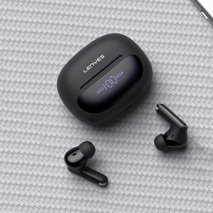Lenyes Air 107 | Bluetooth 6.0 ANC/ENC Özellikli 360° Panoramik Ses Kablosuz Kulak İçi Kulaklık