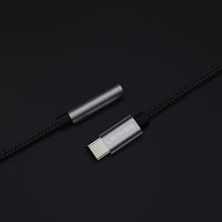 Lenyes AX105 | Type-C to 3.5mm Aux Çevirici Örgülü Ses Adaptörü