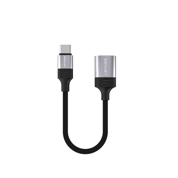 Lenyes AX122 | USB to Type-C Dönüştürücü OTG Kablo