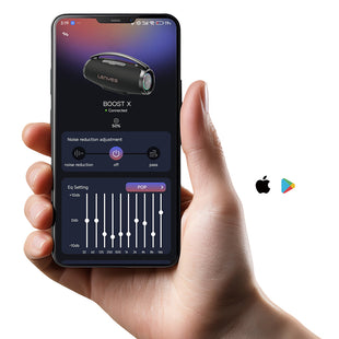 Lenyes Boost X RGB Işıklı Çift Mikrofonlu Taşınabilir Bluetooth Hoparlör 600W v5.3