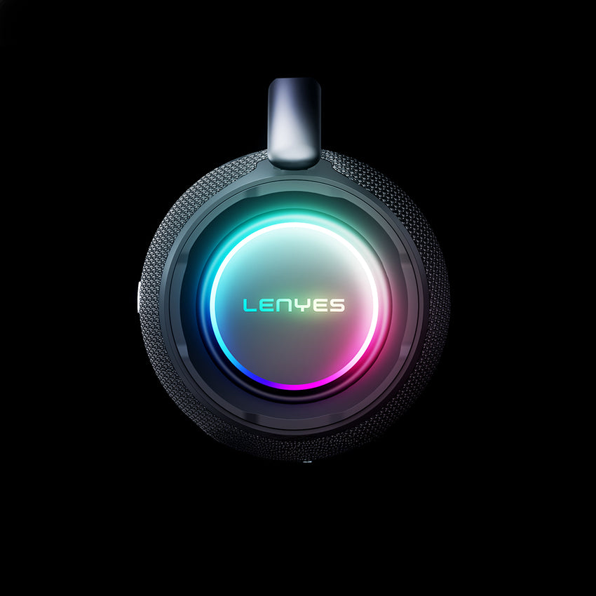 Lenyes Boost X RGB Işıklı Çift Mikrofonlu Taşınabilir Bluetooth Hoparlör 600W v5.3
