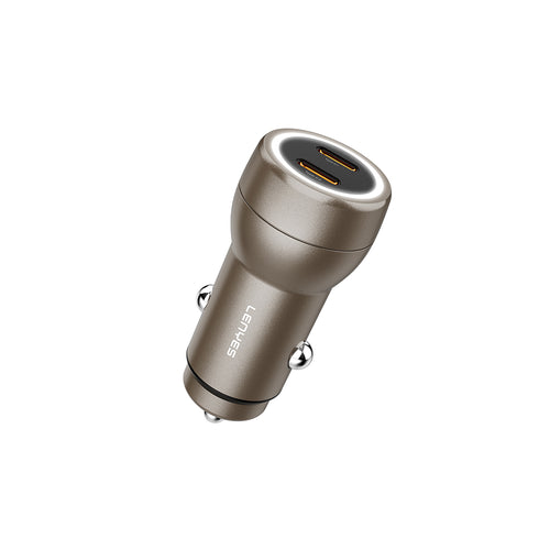 Lenyes CA65 Dual Type-C PD Araç Şarj Aleti 60W
