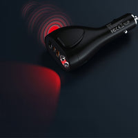 Lenyes CA70 Type-C + Dual USB-A Çok Fonksiyonlu Hızlı Araç Şarj Aleti 20W