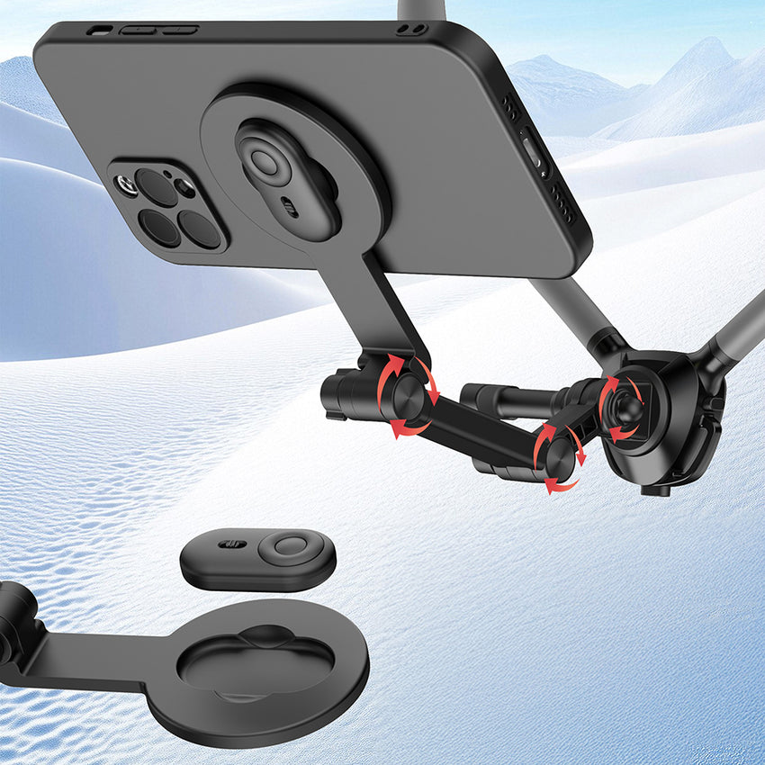 Lenyes CR197 | Eller Serbest Magnetik Boyun Askılı Telefon Tutucu