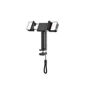 Lenyes CR204 | 360° Dönebilen Işıklı Seyahat Telefon Tutucu ve Standı