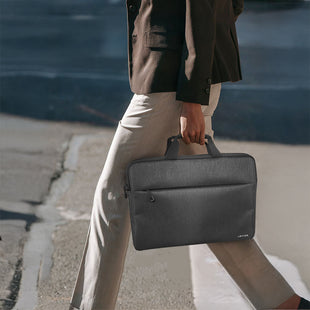 Lenyes LB509 Cleo Protect Pro Serisi Darbe Emici Su Geçirmez Polyester Kumaş 15.6 inç Laptop Çantası