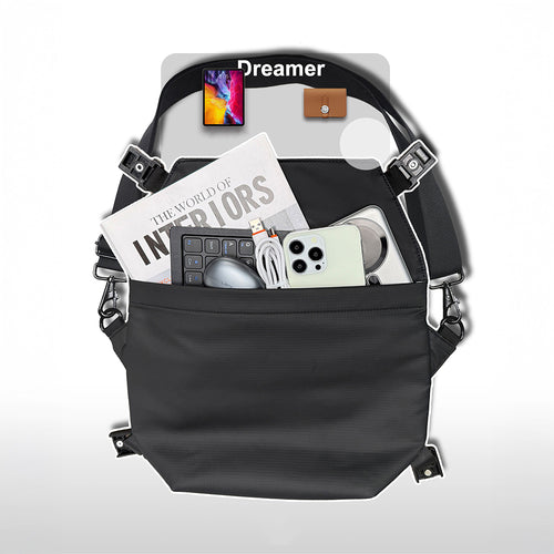 Lenyes LB562 | Dreamer Crossbody Su Geçirmez Deri Çanta