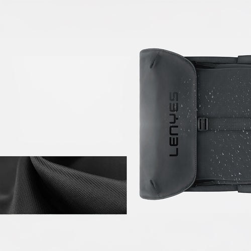 Lenyes LB565 | Dreamer Backpack Serisi Su Geçirmez Deri Tasarımlı Sırt Çantası