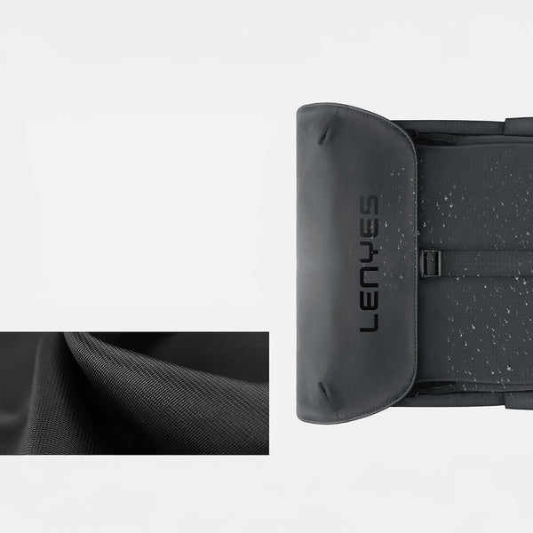 Lenyes LB565 | Dreamer Backpack Serisi Su Geçirmez Deri Tasarımlı Sırt Çantası