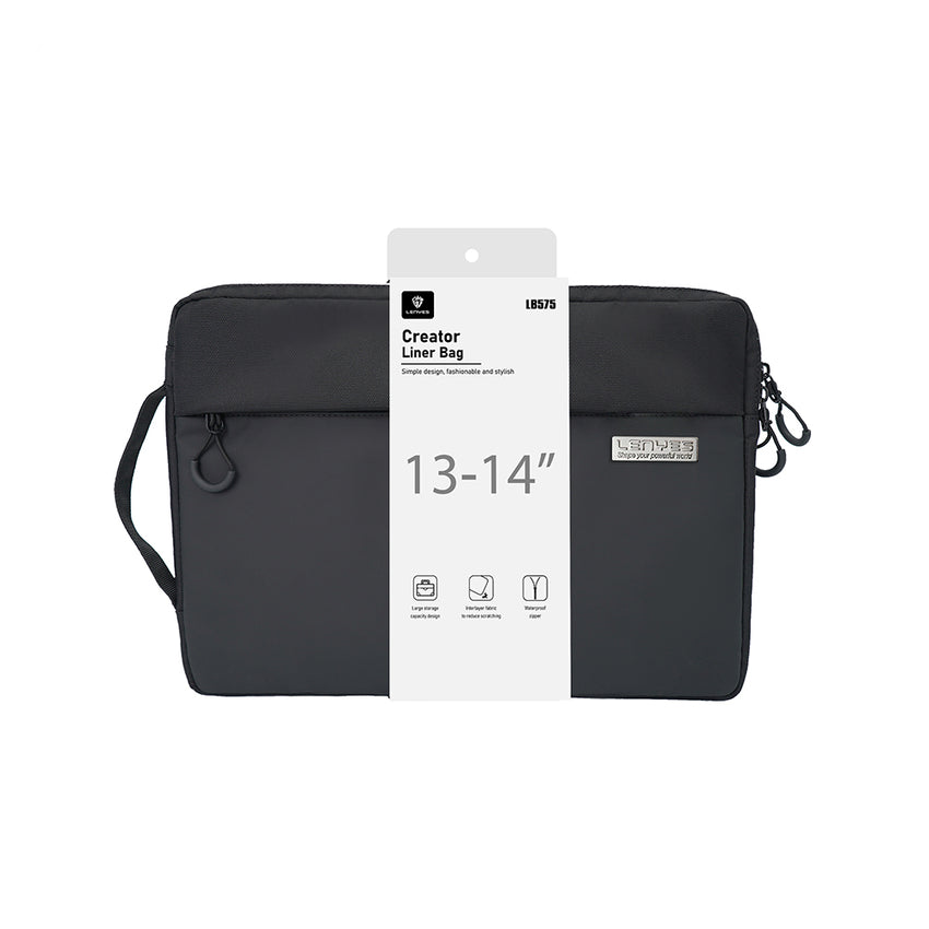 Lenyes LB575 Creator Serisi Su Geçirmez 13-14 inç Darbe Emici Laptop Çantası