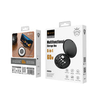 Lenyes LB601 | 6in1 Type-C to Type-C 60W Çevirici Adaptör Seti Standlı Kutulu