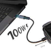 Lenyes LC540 Type-C to Type-C + Akıllı Saat Şarj Kablosu 100W 1.2M