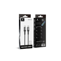 Lenyes LC546 | Type-C to Type-C Örgü Tasarımlı 60W Hızlı Şarj Kablosu 1M