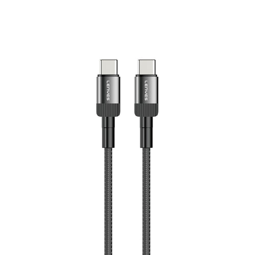Lenyes LC546 | Type-C to Type-C Örgü Tasarımlı 60W Hızlı Şarj Kablosu 1M