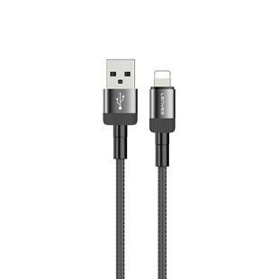 Lenyes LC546 | USB-A to Lightning Örgü Tasarımlı 12W Şarj Kablosu 1M