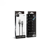 Lenyes LC546 | USB-A to Lightning Örgü Tasarımlı 12W Şarj Kablosu 1M