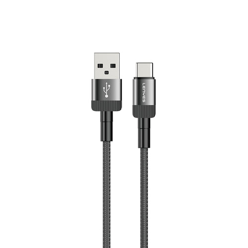 Lenyes LC546 | USB-A to Type-C Örgü Tasarımlı 12W Şarj Kablosu 1M