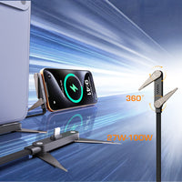 Lenyes LC553 Type-C to Type-C Stand Özellikli E-Mark Çipli Hızlı Şarj ve Data Kablosu 100W 1M