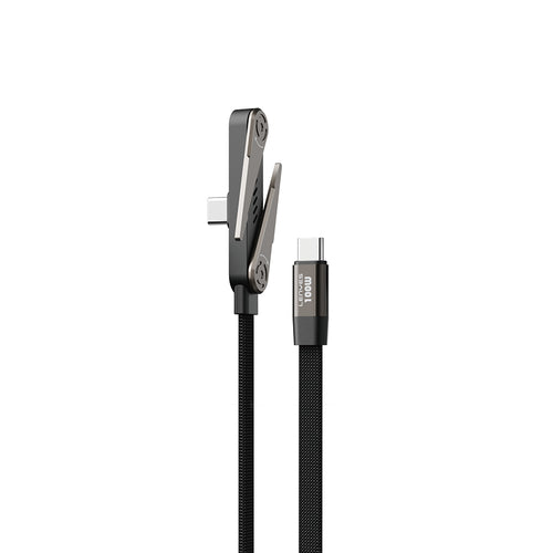 Lenyes LC553 Type-C to Type-C Stand Özellikli E-Mark Çipli Hızlı Şarj ve Data Kablosu 100W 1M