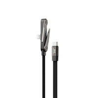 Lenyes LC554 Type-C to Lightning Stand Özellikli Hızlı Şarj ve Data Kablosu 27W 1M