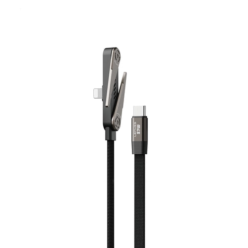 Lenyes LC554 Type-C to Lightning Stand Özellikli Hızlı Şarj ve Data Kablosu 27W 1M