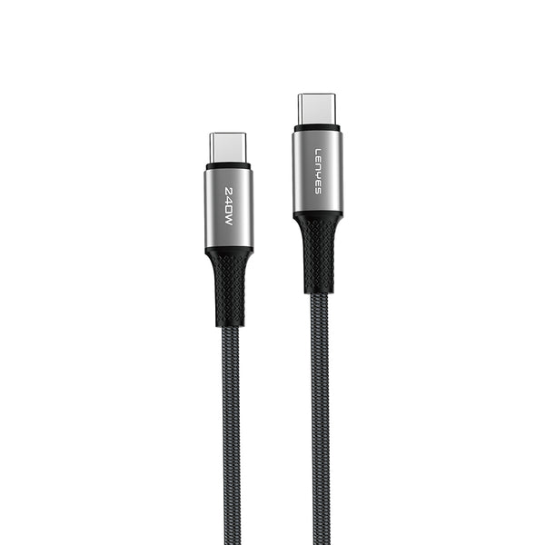 Lenyes LC563 Type-C to Type-C PD Hızlı Şarj ve Data Kablosu 240W 1M