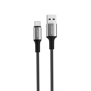 Lenyes LC565 USB-A to Type-C Örgü Hızlı Şarj ve Data Kablosu 12W 1M