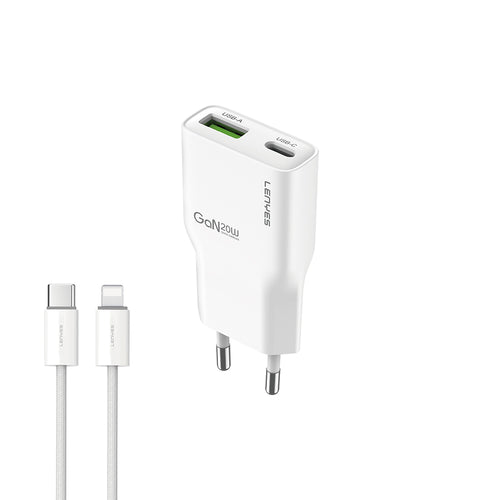 Lenyes LCH11 | Type-C to Lightning GaN PD Hızlı Şarj Seti 20W