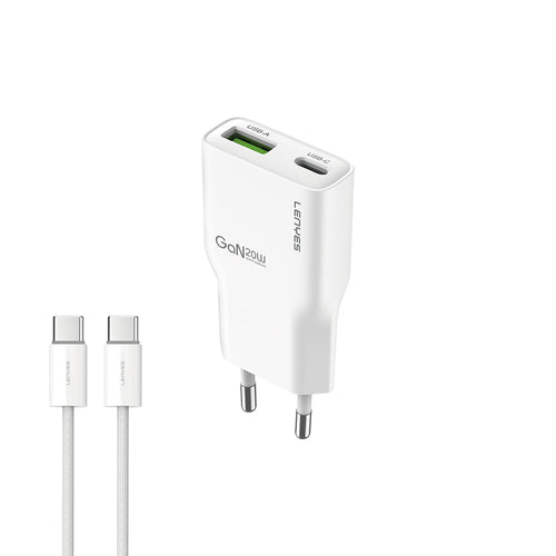 Lenyes LCH11 GaN PD Hızlı Şarj Başlığı 20W