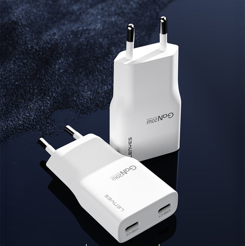 Lenyes LCH15 | Dual Type-C PD GaN Hızlı Şarj Başlığı 20W