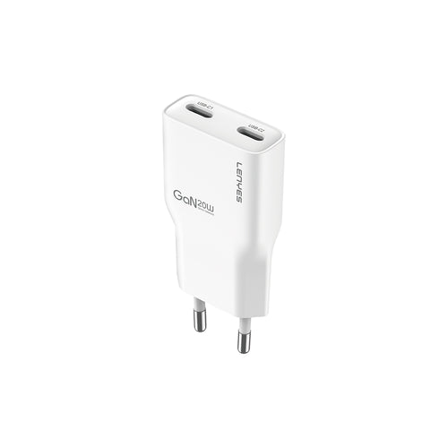 Lenyes LCH15 | Dual Type-C PD GaN Hızlı Şarj Başlığı 20W