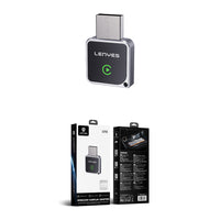 Lenyes LCP06 | Kablosuz CarPlay ve Android Auto Adaptörü Bluetooth 5.3 WiFi 6